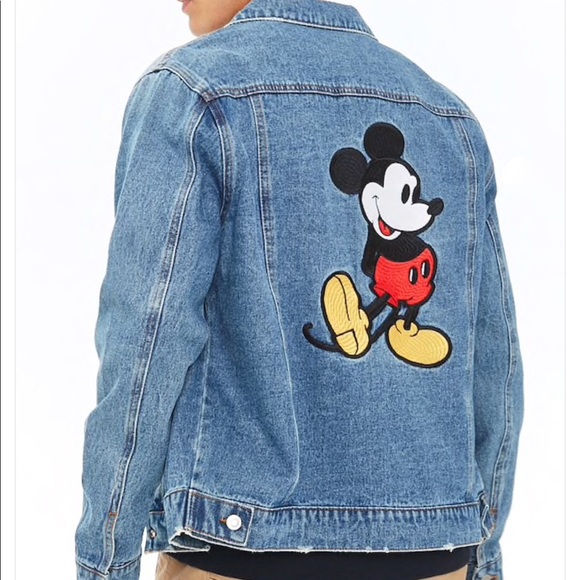 mickey mouse jean jacket